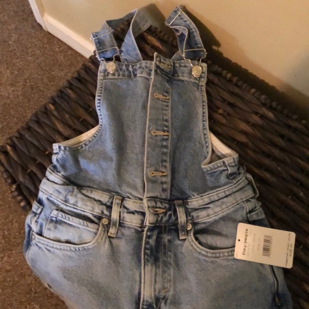 NEW free people fitted overalls